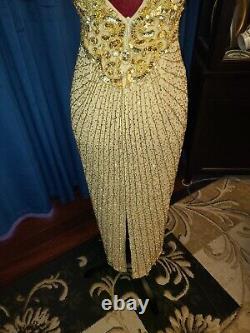 Marilyn Monroe Owned/Worn Halter Sequin Bead Dress from Stylist Sydney Guilaroff