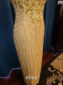 Marilyn Monroe Owned/Worn Halter Sequin Bead Dress from Stylist Sydney Guilaroff