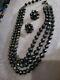 Marilyn Monroe Owned/Worn Josef Morton Black Necklace Set Secretary May Reis