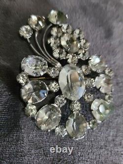 Marilyn Monroe Owned/Worn Kramer Sterling Rhinestone Pin from Sydney Guilaroff