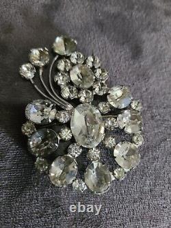 Marilyn Monroe Owned/Worn Kramer Sterling Rhinestone Pin from Sydney Guilaroff