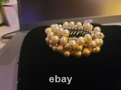 Marilyn Monroe Owned/Worn Pearl Jangle Watch Bracelet from Sydney Guilaroff
