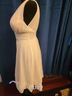 Marilyn Monroe Owned/Worn Sheer White Silk 1950's Dress from Secretary May Reis