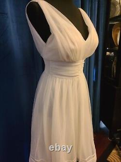 Marilyn Monroe Owned/Worn Sheer White Silk 1950's Dress from Secretary May Reis