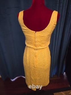 Marilyn Monroe Owned Worn Sleeveless Yellow & Sequin Dress from Sydney Guilaroff