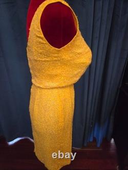 Marilyn Monroe Owned Worn Sleeveless Yellow & Sequin Dress from Sydney Guilaroff