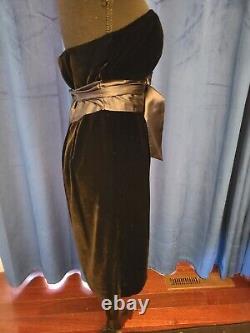 Marilyn Monroe Owned/Worn Strapless Velvet Dress from Stylist Sydney Guilaroff