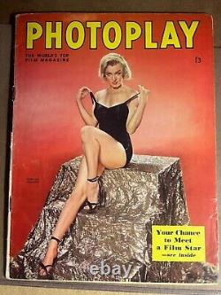 Marilyn Monroe Photoplay 07/55 British Color Cover Magazine Great Photo Nice