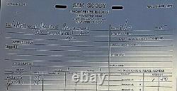 Marilyn Monroe Rare Orig. 1955 Marilyn Monroe Prod. Invoice From Sam Goody