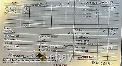 Marilyn Monroe Rare Orig. 1955 Marilyn Monroe Prod. Invoice From Sam Goody