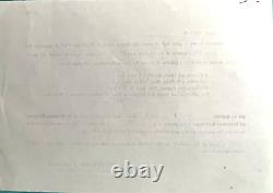 Marilyn Monroe Rare Original Personal 1959 Irs/federal Tax Related Memo/form