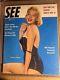 Marilyn Monroe See Magazine 07/55-great Color Photo Cover Larger Magazine