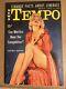 Marilyn Monroe Tempo 9/6/54 Cover Mini Mag Great Photo Super Nice Copy