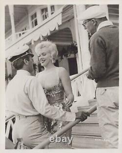 Marilyn Monroe + Tony Curtis (1960s)? Collectable Memorabilia Rare Photo K 396