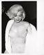 Marilyn Monroe about to sing happy birthday to JFK ORIGINAL 1962 press photo