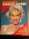 Marilyn Monroe -modern Screen 09/54 -great Color Photo Cover Magazine! Nice