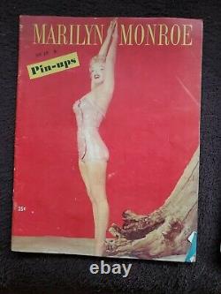 Marilyn monroe pin up magazine