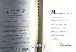 Martin & Lewis Orig. 1955 Friars Club Roast Golden Jubilee Dinner Program