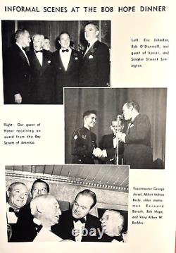 Martin & Lewis Orig. 1955 Friars Club Roast Golden Jubilee Dinner Program