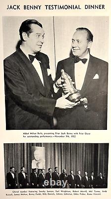 Martin & Lewis Orig. 1955 Friars Club Roast Golden Jubilee Dinner Program