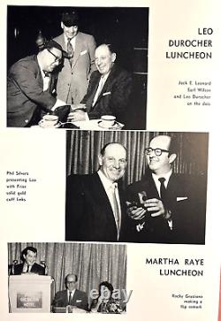 Martin & Lewis Orig. 1955 Friars Club Roast Golden Jubilee Dinner Program