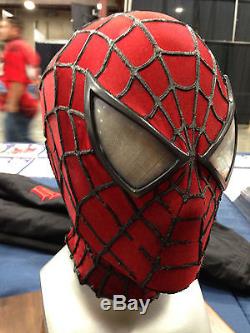 Marvel Comics Stan Lee Spiderman Movie Mask Screen Used Prop