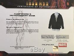 Marvel IRON MAN Robert Downey Jr Screen Used Hero Prop Outfit from Propworx