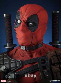 Marvel Sideshow Deadpool 11 Scale Bust Statue Figure Prop Replica X-force X-men