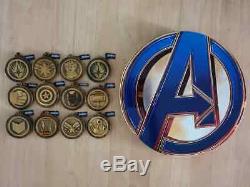 Marvel The Avengers End Game Key Chains Complete Set Movie Theater Exclusive