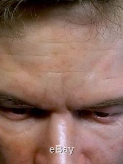 Matt Damon Bust Lifesize Silicone 11 Fx Prop Incredible