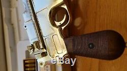 Mgc Rmi Mauser Model M1916 C96 Base Han Solo Blaster Dl-44 Pistol Broom Handle