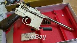 Mgc Rmi Mauser Model M1916 C96 Base Han Solo Blaster Dl-44 Pistol Broom Handle