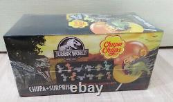 Mint! 16 Jurassic World Chupa Chups Surprise Mini Dinosaur Figure & Display Box