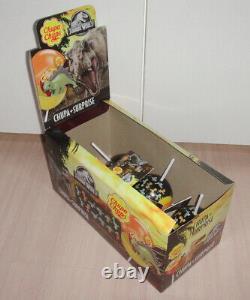 Mint! 16 Jurassic World Chupa Chups Surprise Mini Dinosaur Figure & Display Box