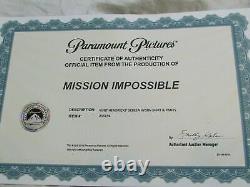 Mission Impossible Ghost Protocol Michael Nyquist outfit withStudio COA