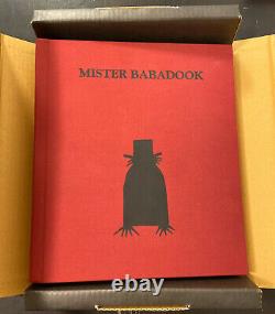 Mister BABADOOK Pop-Up Book with Original Box First Edition Rare Limited Kent