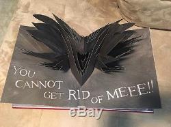 Mister Babadook Pop Up Book Signed Rare OOP First Edition NO RESERVE