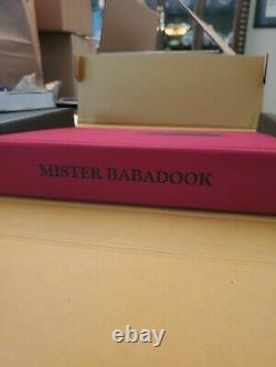 Mister Mr The BABADOOK Pop-Up MINT Book with Original Box