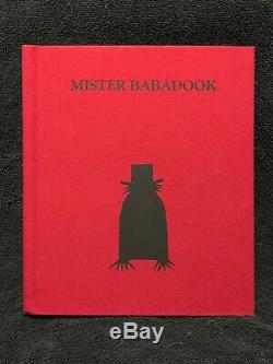 Mister Mr The BABADOOK Pop-Up MINT Book with Original Box Beautiful ARTWORK