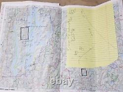 Mother/Android Georgia Chloë Grace Moretz Map with Handwritten Notes Movie Prop