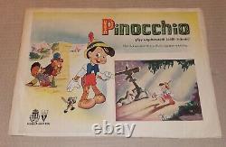 Movie Brochure Walt Disney Pinocchio movie, First Edition, very rare, 1940