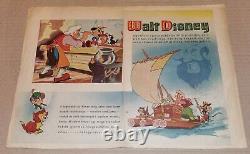 Movie Brochure Walt Disney Pinocchio movie, First Edition, very rare, 1940