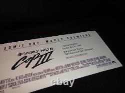 Movie Memorabilia Beverly Hills Cop III WORLD MOVIE PREMIERE Invitation 1994