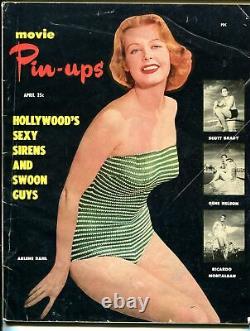 Movie Pin-Ups #4 1953-Arlene Dahl-Rita Hayworth-Scott Brady-VG