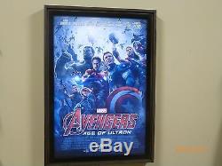Movie Poster Light box Display Frame Cinema Light Up Home Theater Sign