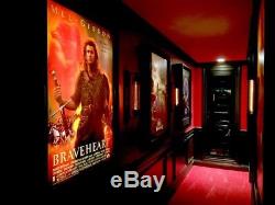 Movie Poster Light box Display Frame Cinema Light Up Home Theater Sign. Large