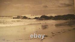 Movie Prop Framed Seascape Vintage Photograph In Harm's Way Classic Ww II Movie