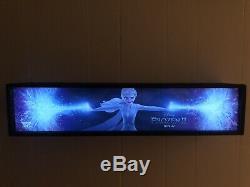 Movie Theater Mylar/ Poster Lightbox 5 X 25 inches