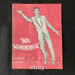 Mr. Wonderful Musical Comedy Theater Memorabilia Starring Sammy Davis, Jr