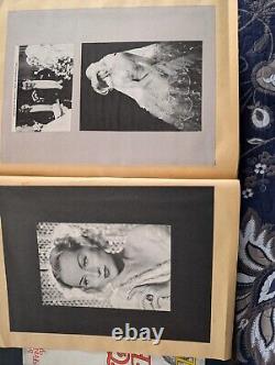 Must See-Fan Scrap Book-CAROLE LOMBARD 124 Pages of photos by films- wow